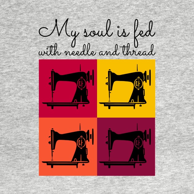 My soul is fed with needle and thread by ArticaDesign